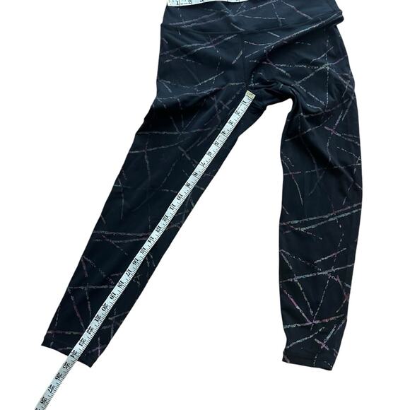 Zyia Active Abstract Hi Rise 7/8 Athletic Leggings Size 6 - Picture 5 of 14